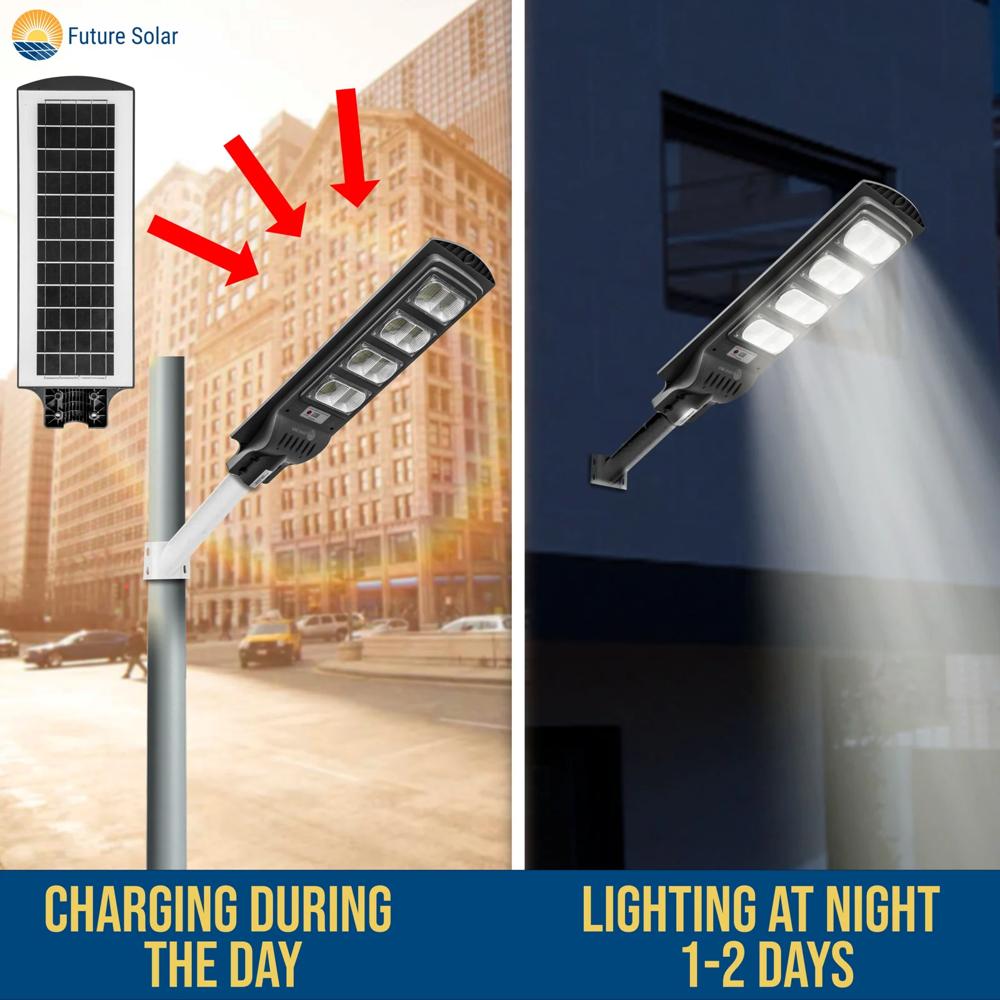 200 Watt Integrated Solar Street Light - Application: Commercial