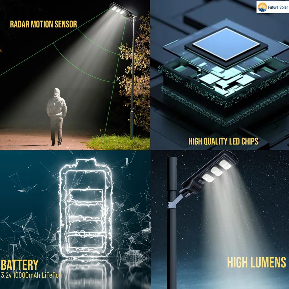 150 Watt Integrated Solar Street Light