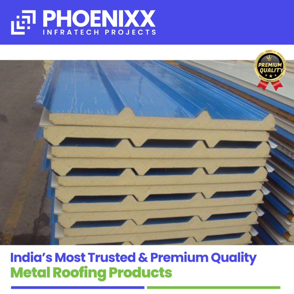 Puf Roofing Panel - Pattern: Plain