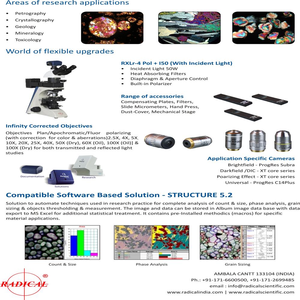 Advanced Research Polarizing Microscope RXLr-4T