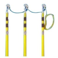 25 Kv Earthing Discharge Rod Complete Rdso Approved - Color: Red & Yellow