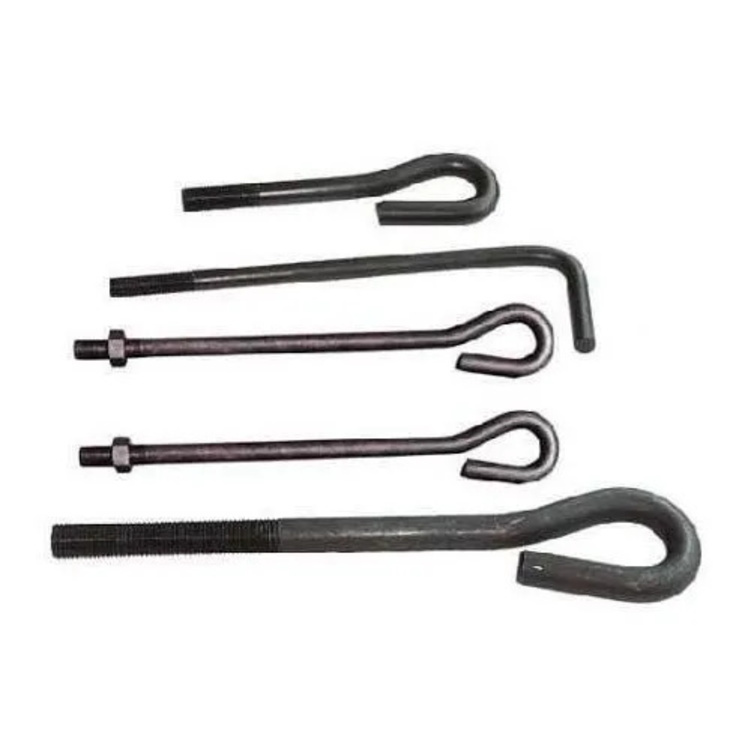 L Type Foundation Bolt - Diameter: M10 To M100  Meter (M)
