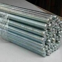Thread Rod Bar - Ms, High Tensile, Vsp 6mm-64mm, Silver Polished | Fully Threaded, Corrosion Resistant, Flat Cut Ends