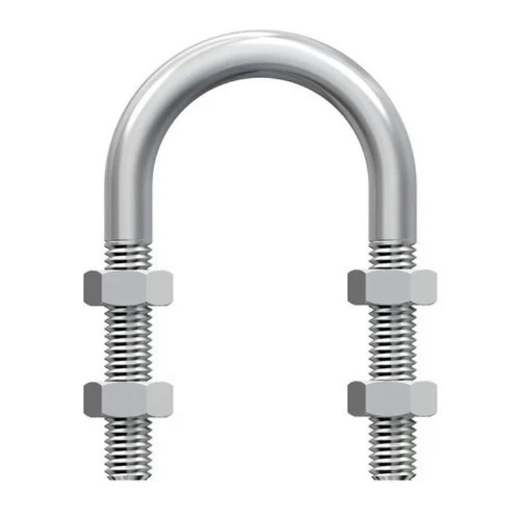 Stainless Steel U Bolts - M6 to M100, DIN 3570, Heat Treated, Polished Finish