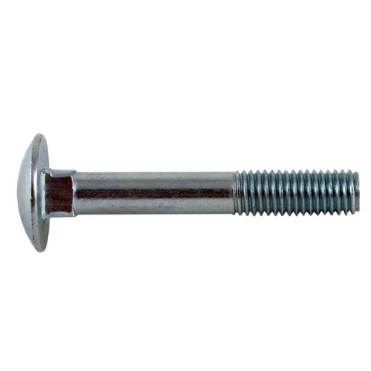 Iron Carriage Bolt - Diameter: M6 (1/4)