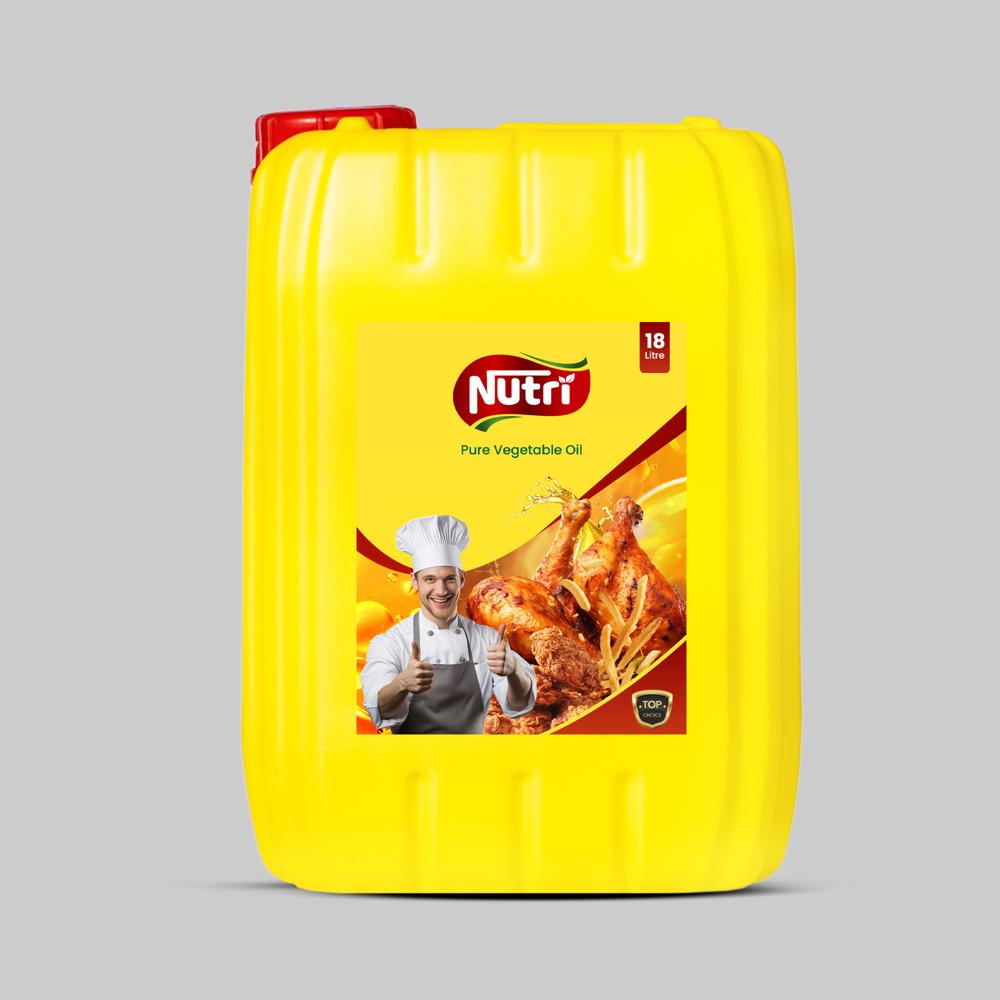 18 Ltr Jerry Can with Natural RBD Palm Olein Oil