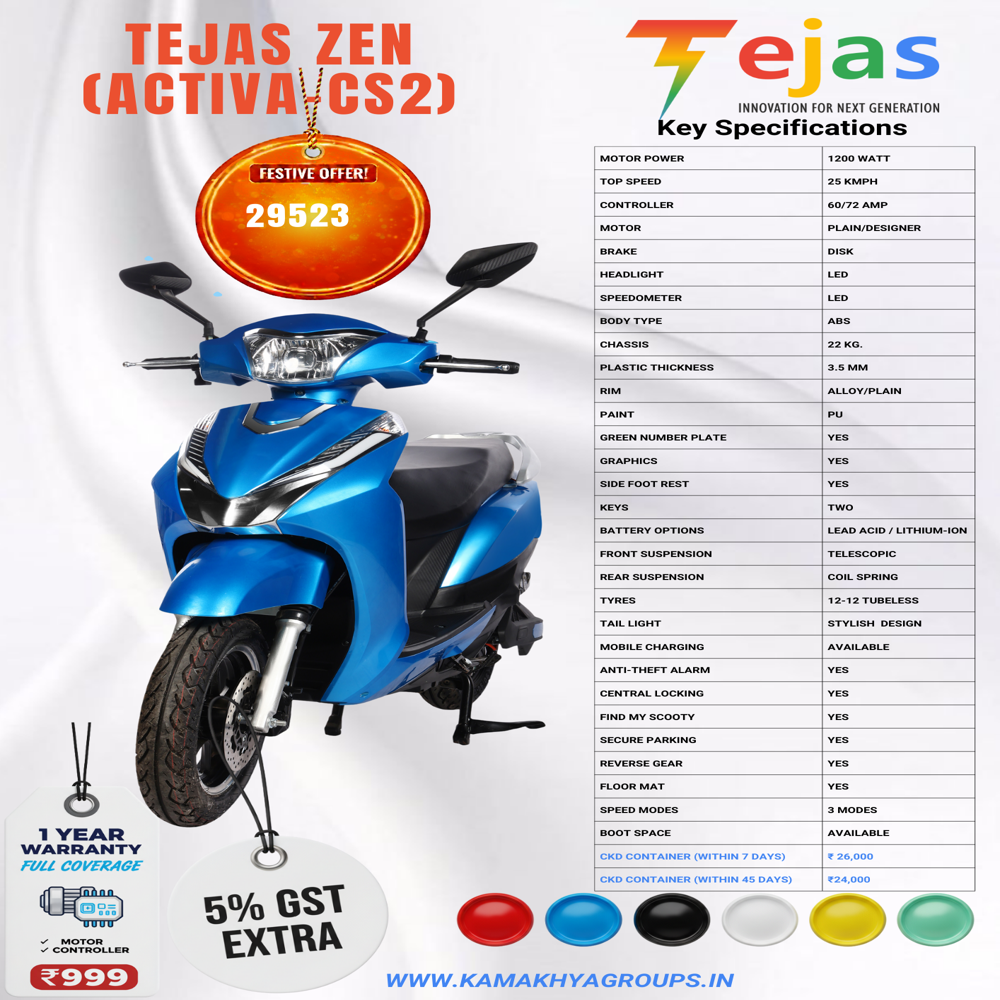 TEJAS ZEN (ACTIVA-CS2)