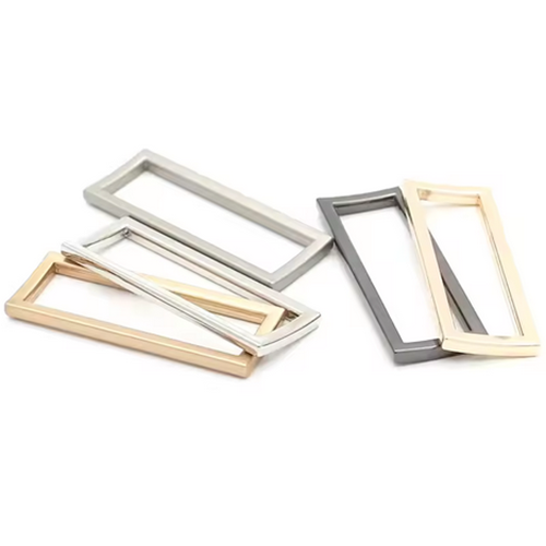 Heavy Duty Loop Quality Metal Flat Rectangle Rings Fashion Health for Bag Belt Strap
