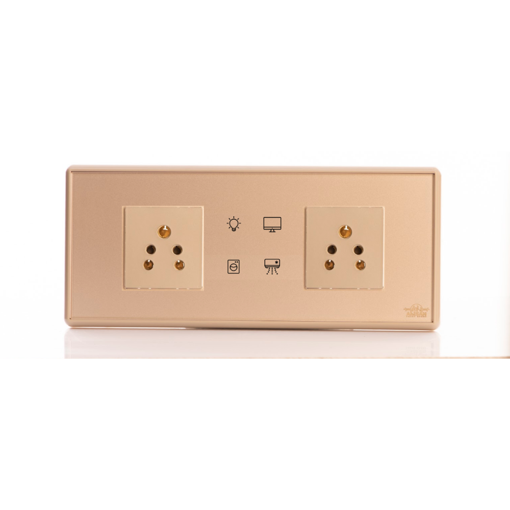 Touch 4 Switch 2 Socket - Automation Grade: Requirement Based