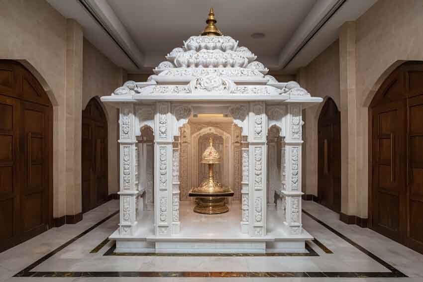सफ़ेद संगमरमर का मंदिर