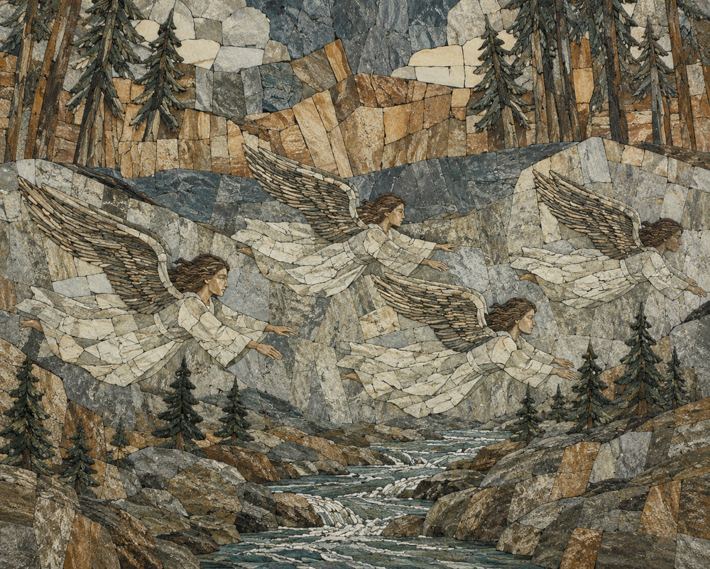 Stone Murals - Color: Multicolour