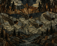Stone Murals - Color: Multicolour