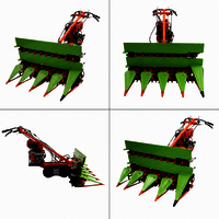 5hp Diesel Power Reaper - Color: Green