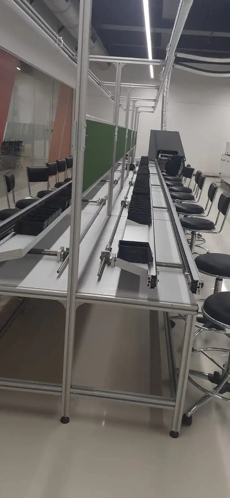 MI Line Motorized Double-Side Working Conveyor  7.3 Mtr (24 feet )