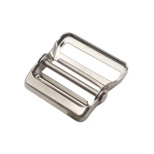 High-quality thick-plated metal double-needle four-position vest strap buckle Metal adjustable buckle suitable for luggage belts