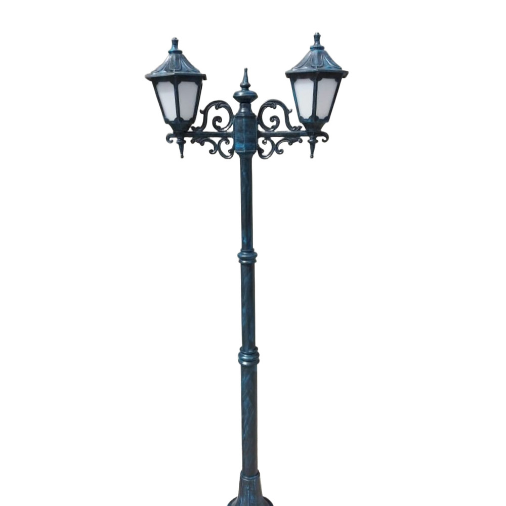 8 Feet Aluminum Pole Double Arm Light