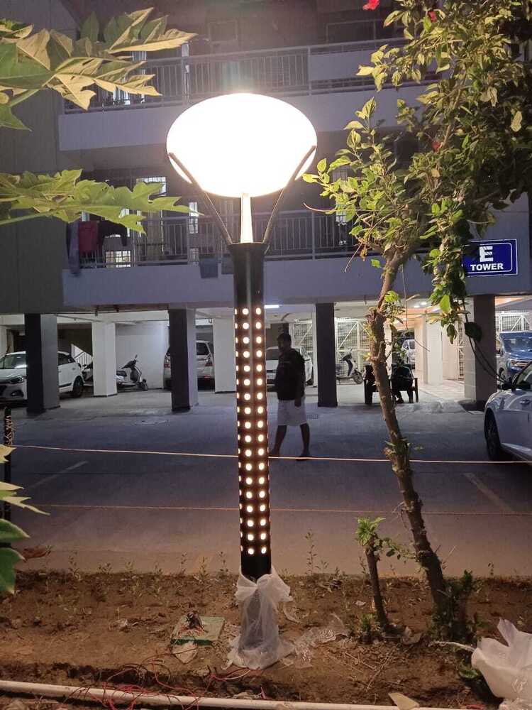 8 Feet Decorative Pole - Features: Waterproof
