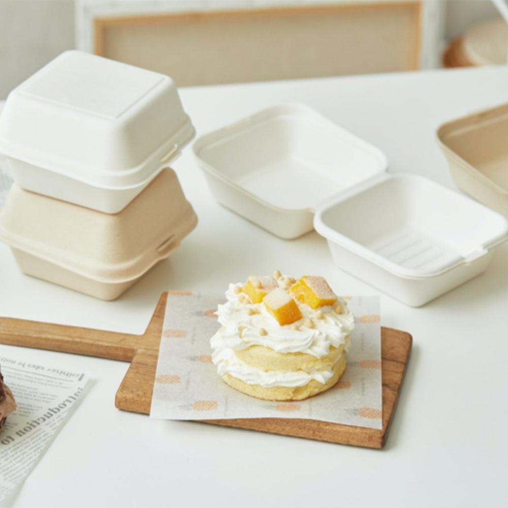 6*6" Burger Box - Coating Type: None
