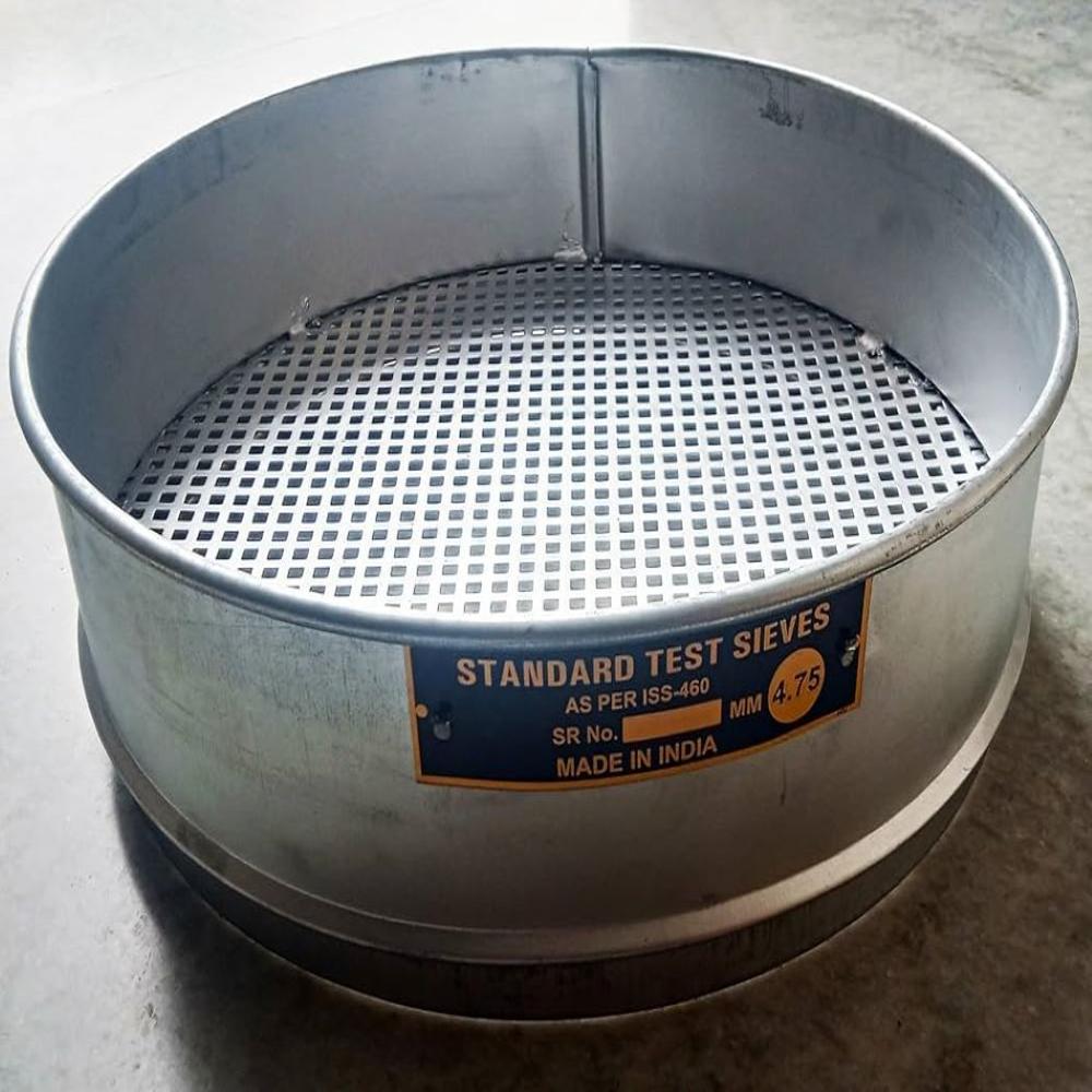 G. I. Frame sieves 300 & 450 mm dia (powder coated)