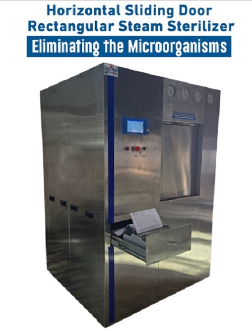 LuxMed Sliding Door Steam Sterilizer