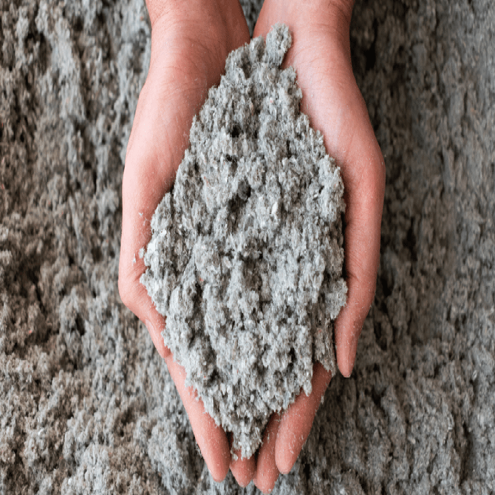 Cellulose Fiber - Color: Grey