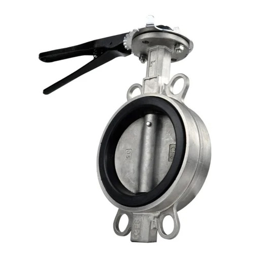 Pharma Stainless Steel Butterfly Valve - Color: Silver
