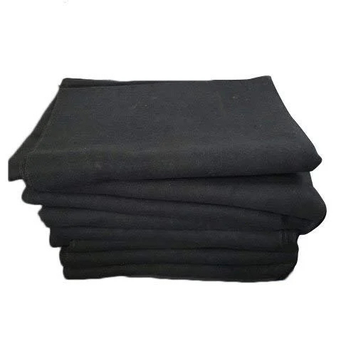 Black Milange Blanket