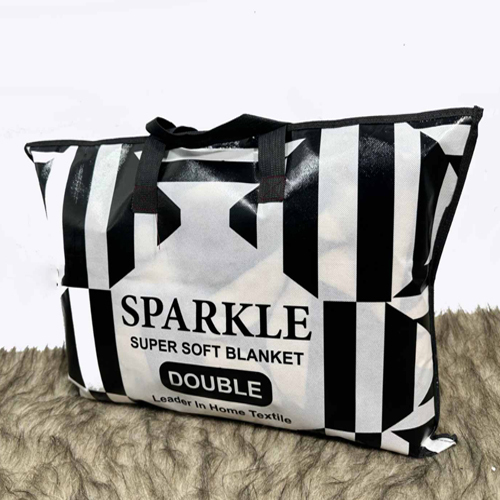 Sparkle Super Soft Blanket  Bag - Color: Multicolor