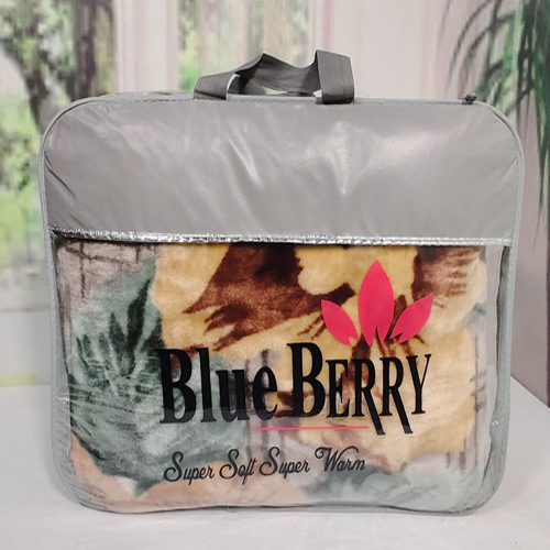 Blue Berry Soft Blanket  Bag