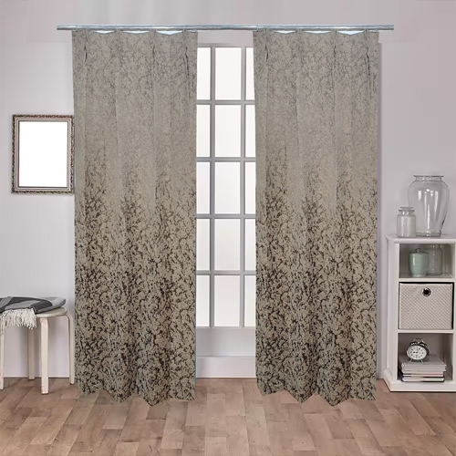 E Dox B Curtain - Color: Gray