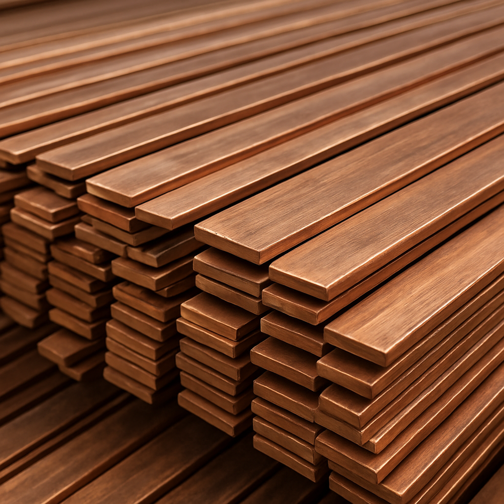 Industrial Copper Flat Bar