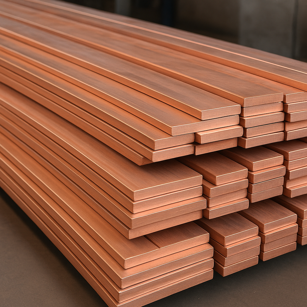Industrial Copper Flat Bar