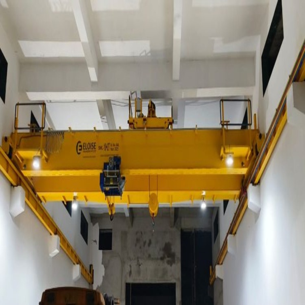 DG EOT Crane | Heavy Duty Steel | 10 - 100 Ton Capacity | Golden Yellow 
