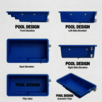 Readymade Swimming Pool - Color: Blue
