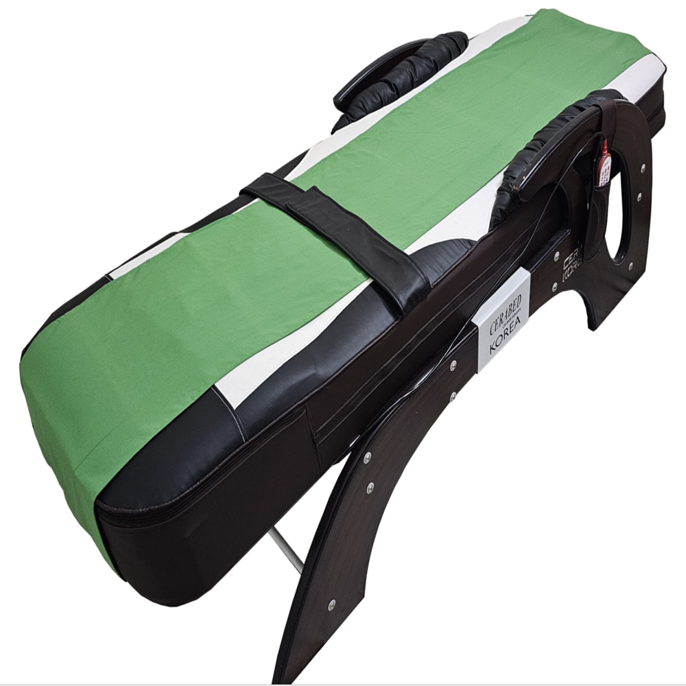 Completely Full Body 15 Rollers CERABED CB-9400 Advance Plus Thermal Therapy Massage Bed.