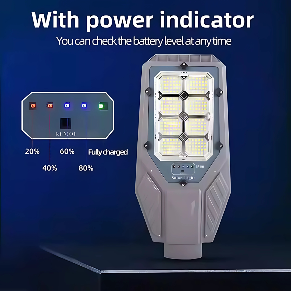 Solar HAWK 500W Semi-Integrated Street Light