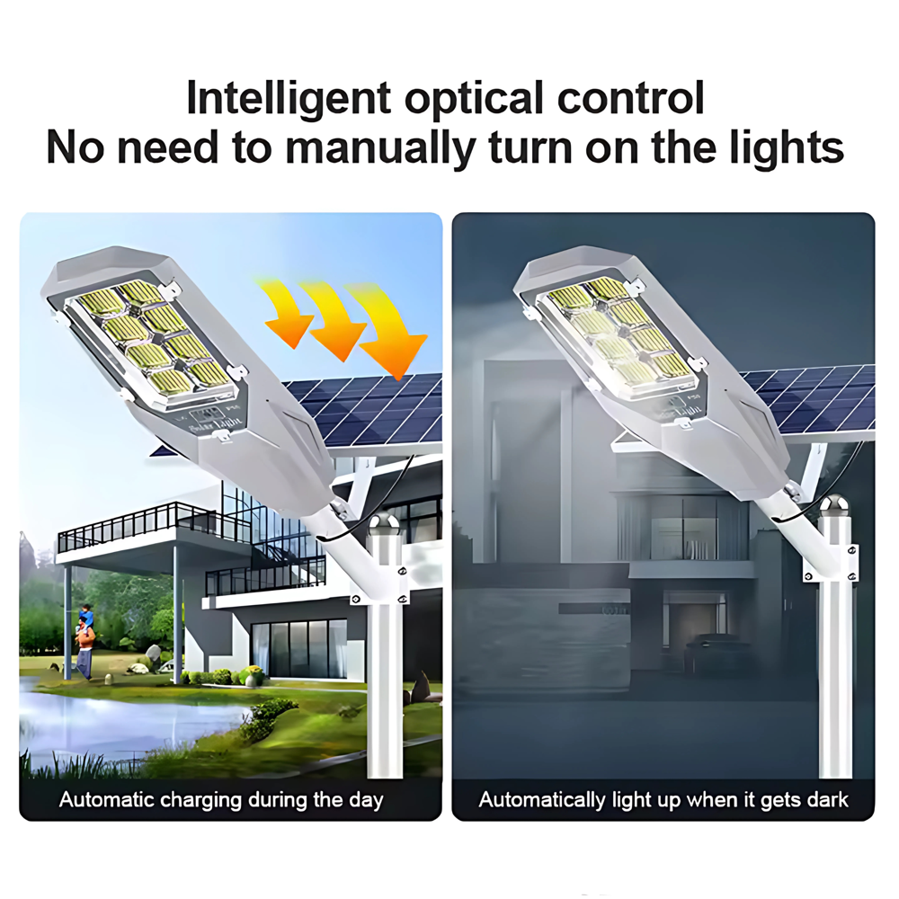 Solar HAWK 500W Semi-Integrated Street Light
