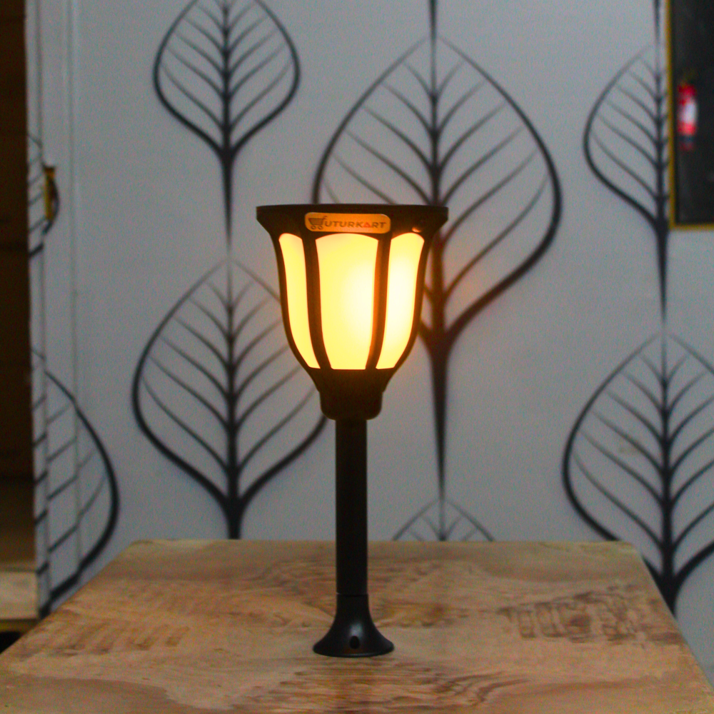 LED Solar Torch Garden Light For Outdoor