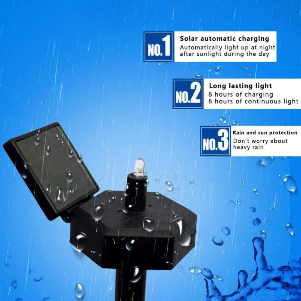 Solar Snowman Garden Light