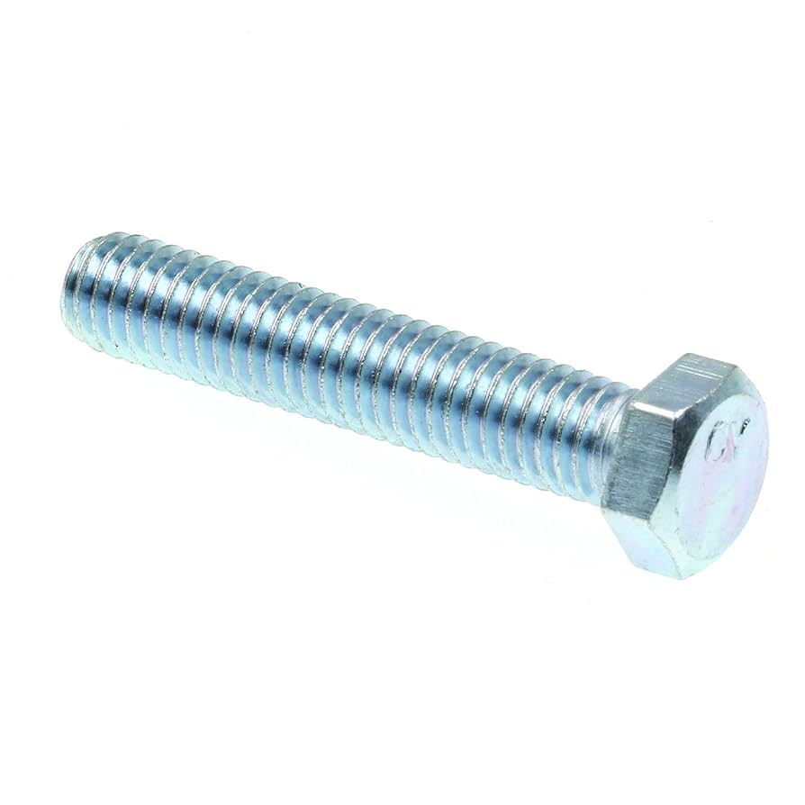 MS Full thread Zinc Plate Hex Bolt