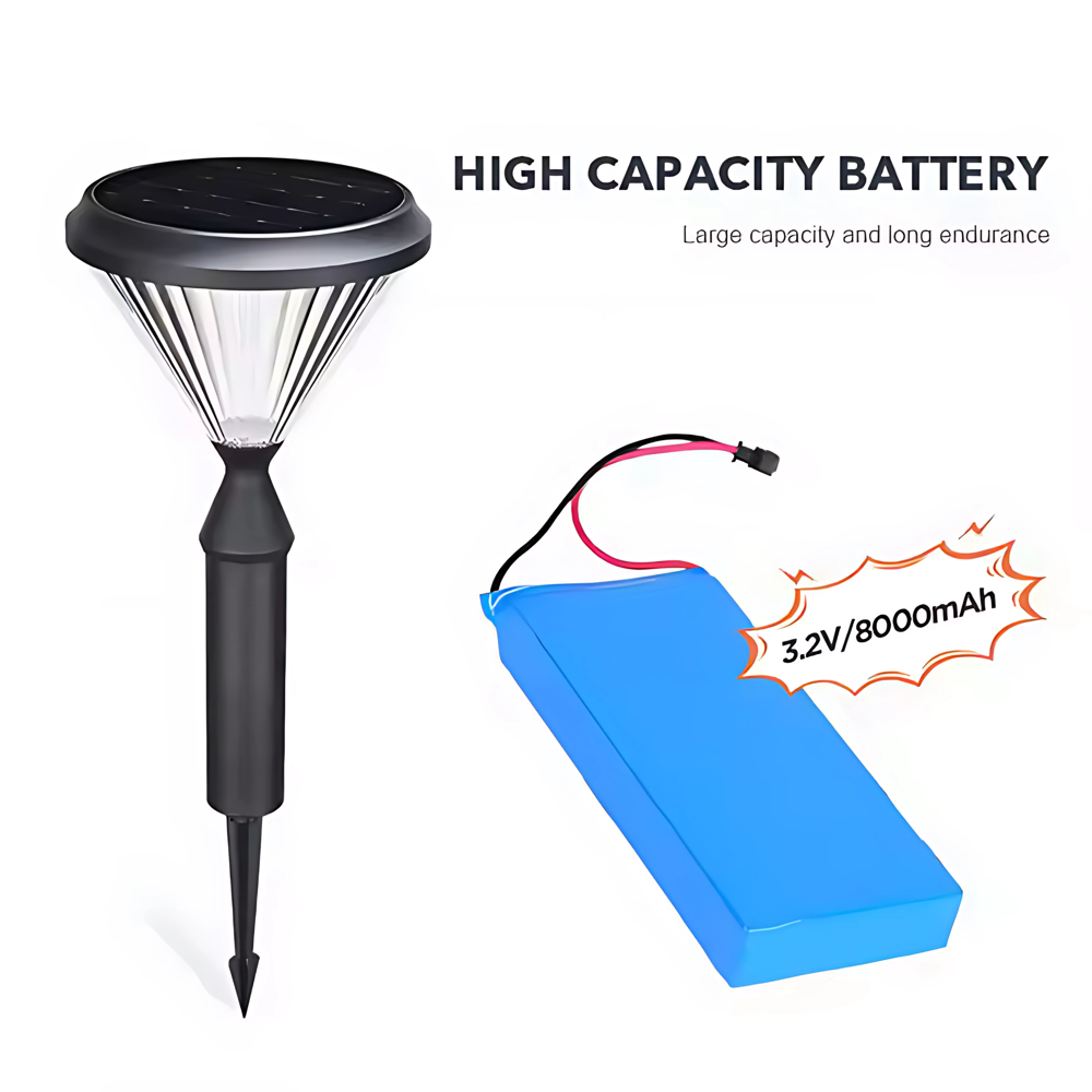 Premium Solar Bollard Light for Pathway