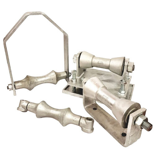 Roller Supports And Hangers - Color: Silver
