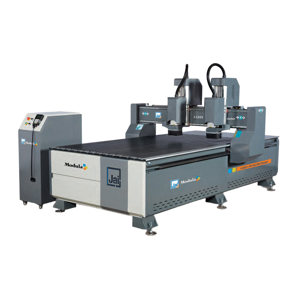 J-1325 Plus Double Head Cnc Router Machine - Automatic Grade: Semi-Automatic