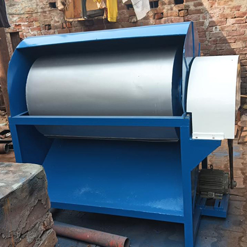 Rotary Drum Type Dryer - Color: Blue / Silver