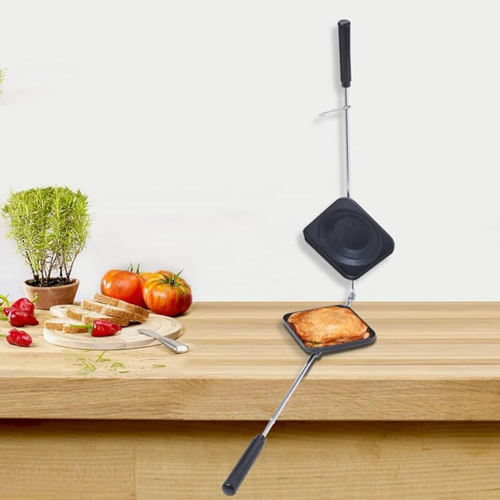 Gas Toaster - Ms Material, Standard Size, Multicolor | Versatile Cooking For Grilling, Roasting, And Toasting With Wide Voltage Range (110-215v)