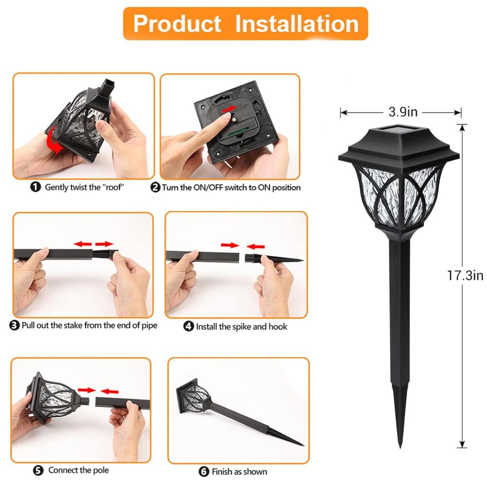 Outdoor Solar LED Lamp