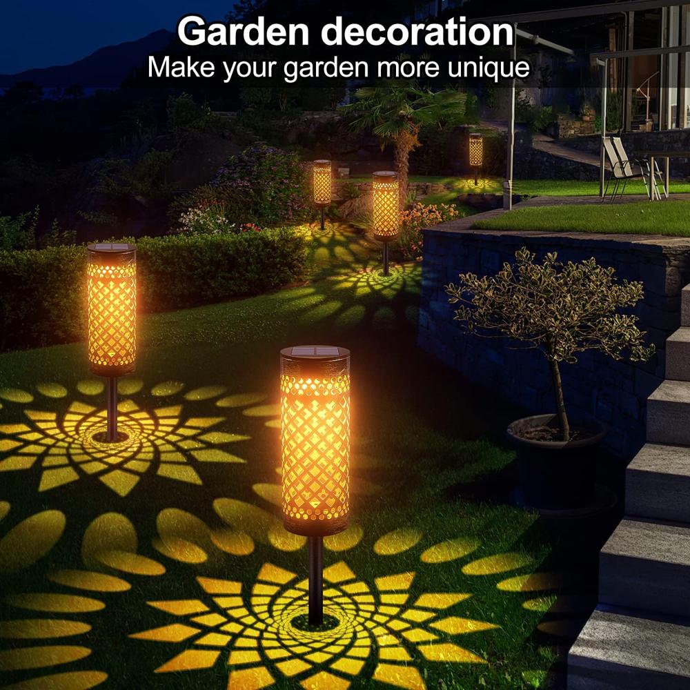 Iron Art Solar Ground Light