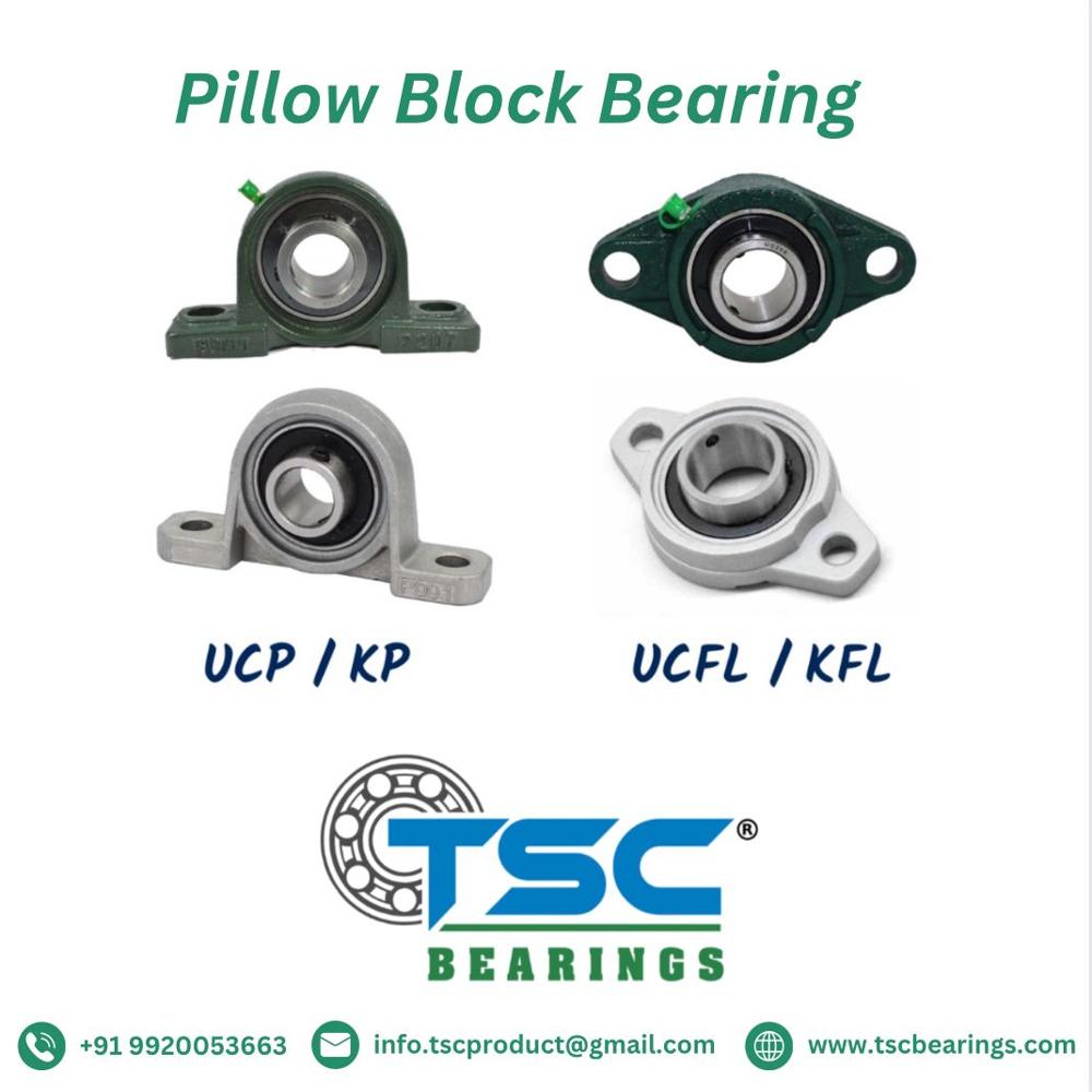 Tsc Kfl006 Pillow Block Series - Material: Carbon Steel