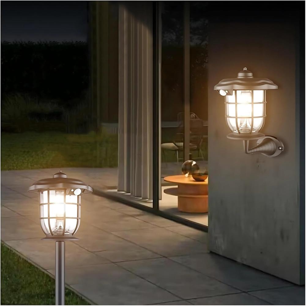 Solar Induction Lawn And Wall Light