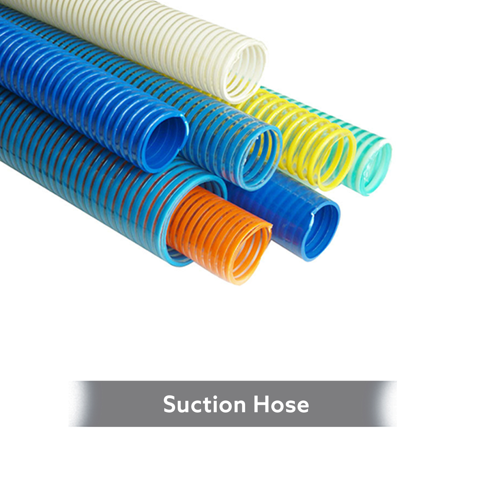 Pvc Suction Hose - Color: Multi Color